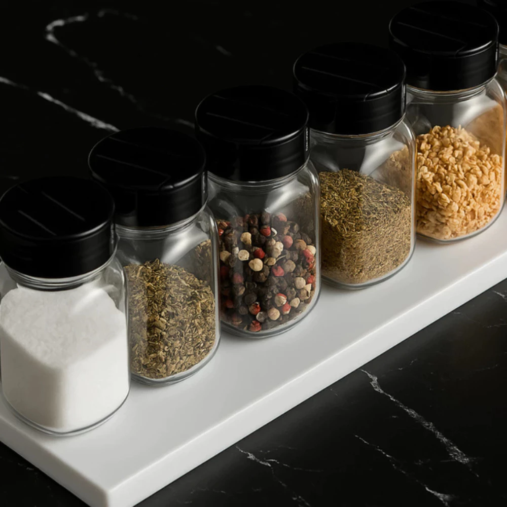 Embalagem pet pote para tempero