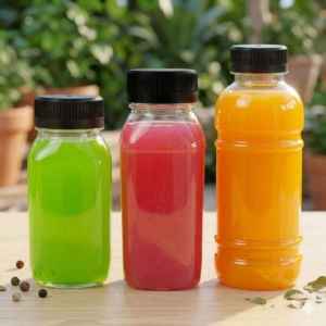 Garrafa PET 200 | 300ml | 500ml para Suco e Agua de Coco com Tampa Lacre