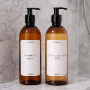 Frasco para Sabonete Líquido 500ml com Válvula Pump | A partir de 50 Unidades