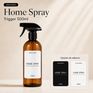 Frasco Home Spray Trigger 500ml — Banheiro