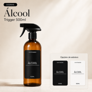 Frasco Álcool Trigger 500ml — Cozinha
