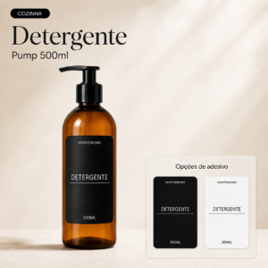 Frasco Detergente Pump 500ml — Cozinha