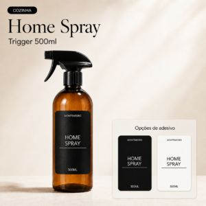 Frasco Home Spray Trigger 500ml — Cozinha