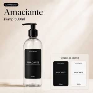Frasco Amaciante Pump 500ml — Lavanderia