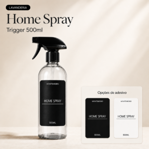 Frasco Home Spray Trigger 500ml — Lavanderia