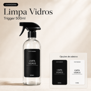 Frasco Limpa Vidros Trigger 500ml — Lavanderia